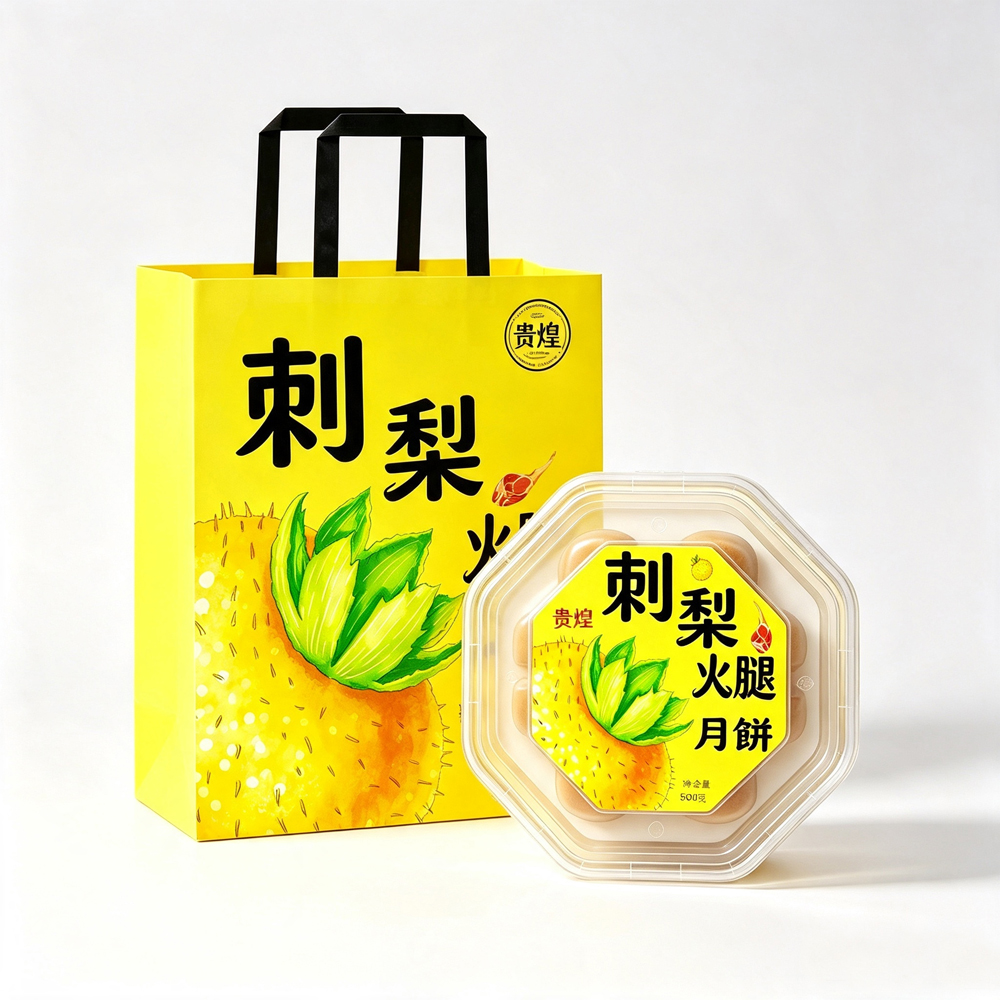 贵煌刺梨火腿月饼